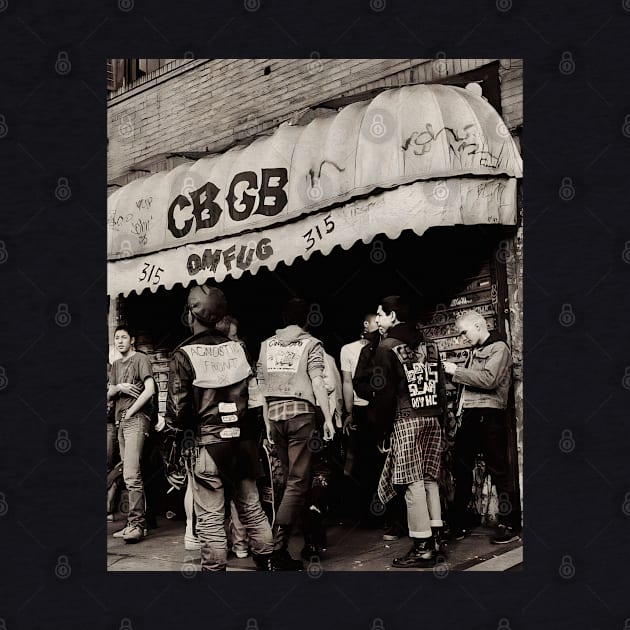 CBGB's Omfug , Legend is here by Keenan Cloths